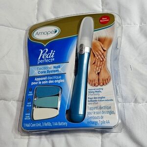 BNIP Amope Pedi Perfect Electronic Nail Care System (Blue)